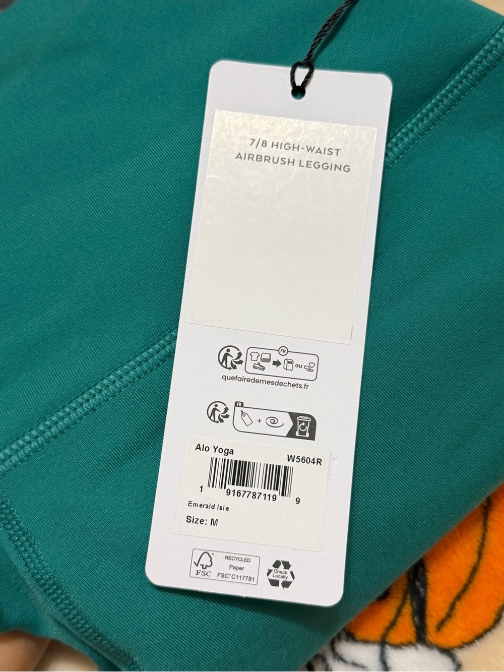 Alo airbrush 7/8 high waist leggings medium - Picture 9 of 9